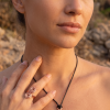 Sbarita Bakır Kolye ve Yüzük - Thumbnail Image 3